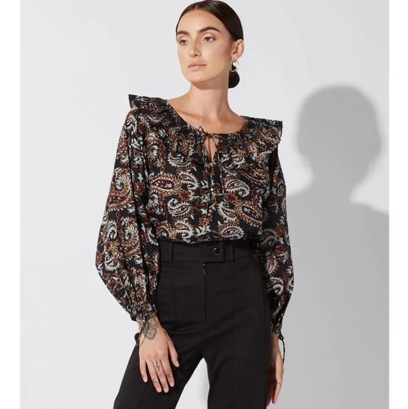 Cleobella Tops - Cleobella NWT 100% organic cotton Jillian Blouse size XS